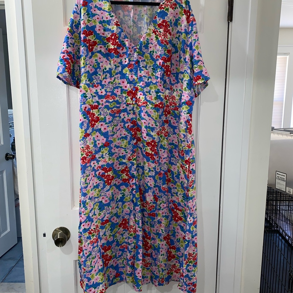 Floral Multicolor Dress ASOS